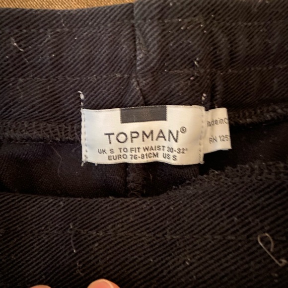 Topman Black Shorts - Picture 4 of 4